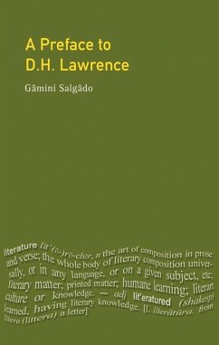 A Preface to Lawrence (eBook, ePUB) - Salgado, Gamini