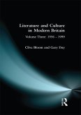 Literature and Culture in Modern Britain (eBook, ePUB)