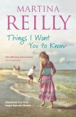 Things I Want You to Know (eBook, ePUB) Things I Want You to Know (eBook, ePUB)