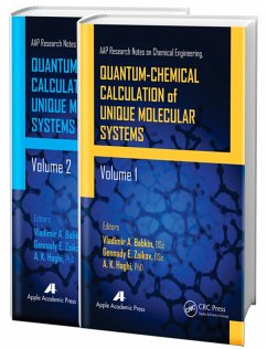 Cover Quantum-Chemical Calculation of Unique Molecular Systems, Two-Volume Set (eBook, PDF)