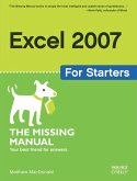Excel 2007 for Starters: The Missing Manual (eBook, ePUB)