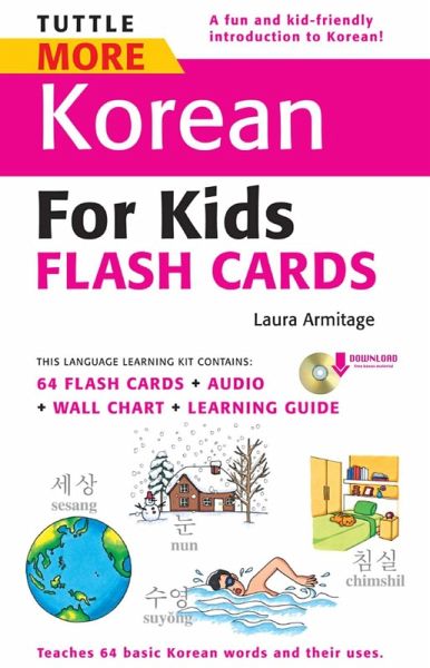 Tuttle More Korean for Kids Flash Cards Kit Ebook (eBook, ePUB)