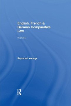 Cover English, French & German Comparative Law (eBook, ePUB)