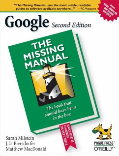 Google: The Missing Manual (eBook, ePUB) - Milstein, Sarah
