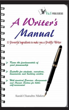 A Writer's Manual (eBook, ePUB) - Mishra, Suniti Chandra