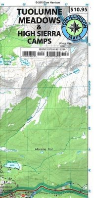 Tuolumne Meadows & High Sierra Camps Trail Map: Tom Harrison Maps - Harrison, Tom