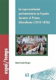 La representación parlamentaria en España durante el primer liberalismo (1810-1836)