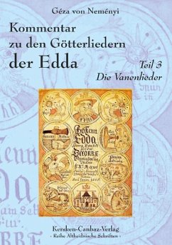 Kommentar zu den Götterliedern der Edda - Neményi, Géza von