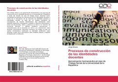 Procesos de construcción de las identidades docentes - Chavez, Jorge