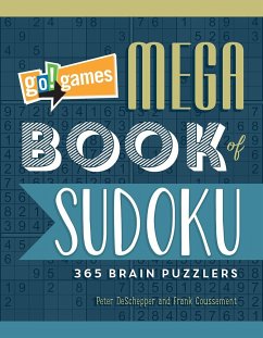 Go!games Mega Book of Sudoku: 365 Brain Puzzlers - De Schepper, Peter; Coussement, Frank