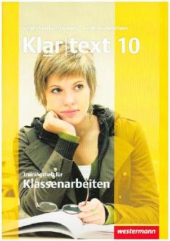 Klartext Trainingsheft für Klassenarbeiten 10. Nordrhein-Westfalen - Fleer, Kathleen;Gollnick, Ulrike;Heinrichs, Andrea