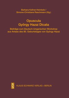 Opuscula György Hazai Dicata