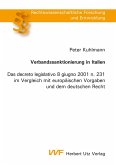 Verbandssanktionierung in Italien (eBook, PDF)