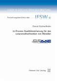 In-Prozess Qualitätssicherung für das Laserstrahlschneiden von Metallen (eBook, PDF)