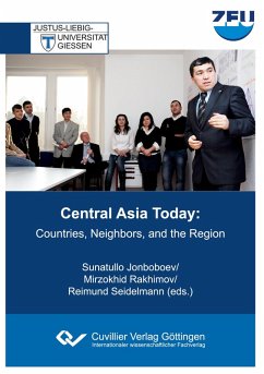 Cover Central Asia Today. Countries, Neighbors, and the Region