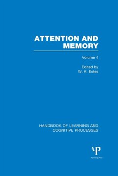 Cover Handbook of Learning and Cognitive Processes (Volume 4) (eBook, ePUB)