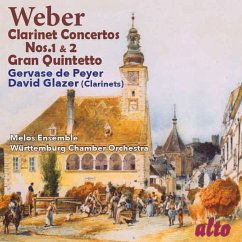 Klarinettenkonzerte 1 & 2/Quintett - Glazer/De Peyer/Färber/Melos Ensemble/Württemb.Ko