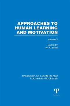 Handbook of Learning and Cognitive Processes (Volume 3) (eBook, ePUB)