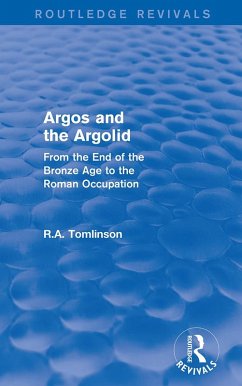 Argos and the Argolid (Routledge Revivals) (eBook, ePUB) - Tomlinson, Richard A