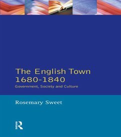 Cover The English Town, 1680-1840 (eBook, PDF)