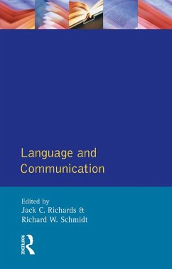 Language and Communication (eBook, PDF) - Richards, Jack C.; Schmidt, R. W.