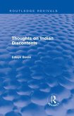 Thoughts on Indian Discontents (Routledge Revivals) (eBook, ePUB)