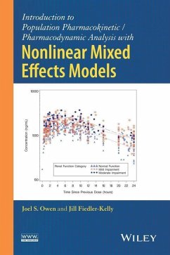 Introduction to Population Pharmacokinetic / Pharmacodynamic Analysis with Nonlinear Mixed Effects Models (eBook, PDF) - Owen, Joel S.; Fiedler-Kelly, Jill