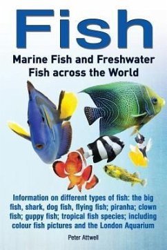 Fish: Marine Fish and Freshwater Fish Across the World: Information on Different Types of Fish: The Big Fish, Shark, Dog Fis - Attwell, Peter