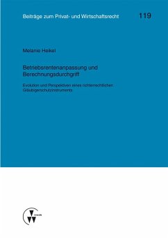 Betriebsrentenanpassung und Berechnungsdurchgriff (eBook, PDF) - Heikel, Melanie