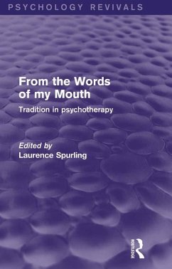 From the Words of my Mouth (Psychology Revivals) (eBook, PDF)