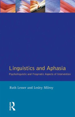Linguistics and Aphasia (eBook, PDF) - Lesser, Ruth