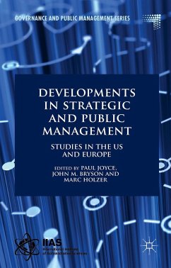 Developments in Strategic and Public Management - Joyce, Paul;Holzer, Marc