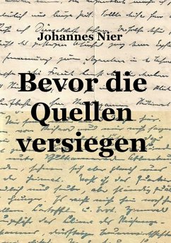 Cover Bevor die Quellen versiegen (eBook, ePUB)