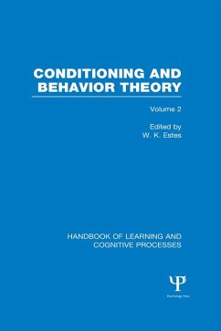 Handbook of Learning and Cognitive Processes (Volume 2) (eBook, ePUB)