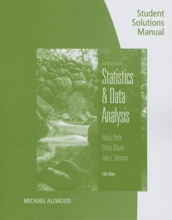 Student Solutions Manual for Peck/Olsen/Devore's an Introduction to Statistics and Data Analysis, 5th - Peck, Roxy; Olsen, Chris; Devore, Jay L.