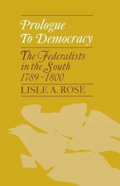 Prologue to Democracy - Rose, Lisle A