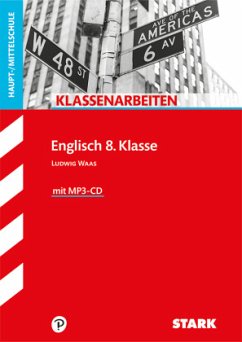 Cover STARK Klassenarbeiten Haupt-/Mittelschule - Englisch 8. Klasse, m. MP3-CD