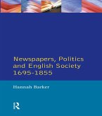 Newspapers and English Society 1695-1855 (eBook, ePUB)