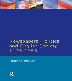 Newspapers and English Society 1695-1855 (eBook, ePUB) - Barker, Hannah