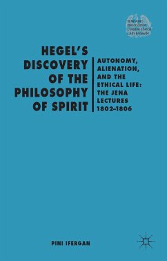 Hegel's Discovery of the Philosophy of Spirit - Ifergan, P.