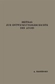 Beitrag zur Entwicklungsgeschichte des Auges Beitrag zur Entwicklungsgeschichte des Auges