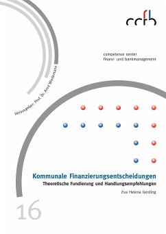 Kommunale Finanzierungsentscheidungen (eBook, ePUB) - Gerding, Eva Helena