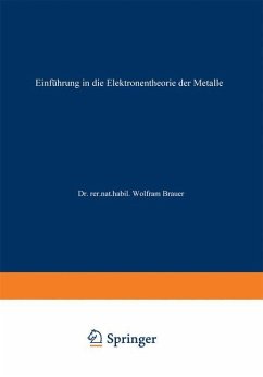 Einführung in die Elektronentheorie der Metalle - Brauer, Wolfram