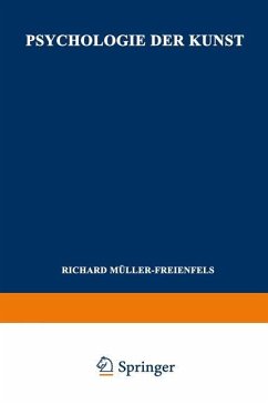 Psychologie der Kunst - Müller-Freienfels, Richard