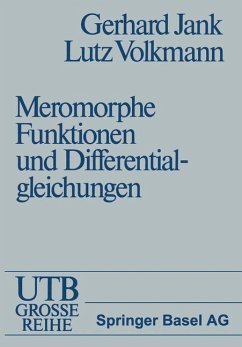 Einführung in die Theorie der ganzen und meromorphen Funktionen mit Anwendungen auf Differentialgleichungen - JANK;VOLKMANN