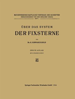 Über das System der Fixsterne - Schwarzschild, K.