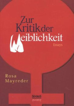 Cover Zur Kritik der Weiblichkeit