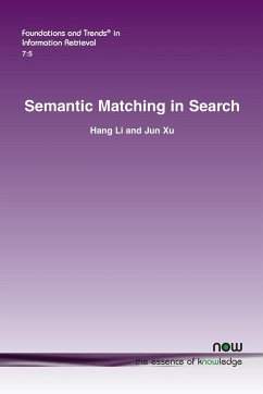 Semantic Matching in Search