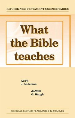 Cover What the Bible Teaches - Acts