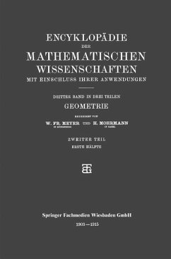 Geometrie - Mohrmann, H.;Meyer, W. Fr.